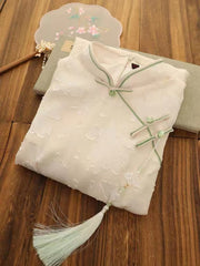 Girls Republic Of China Style Retro Long Elegant Dress