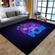 Let The Game Begin Multiplayer Game Console Floor Mat