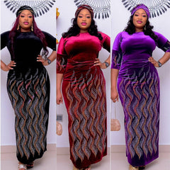 African mother dress