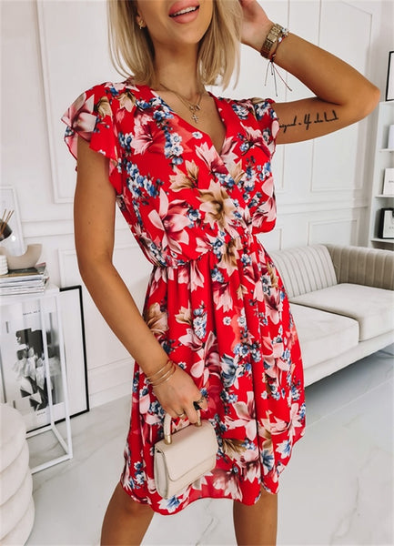 European And American Fashion Print Women's Clothing