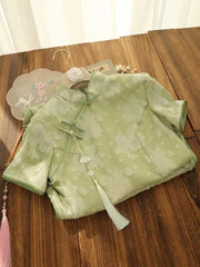 Girls Republic Of China Style Retro Long Elegant Dress