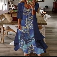 Women's Printed Holiday Sling Maxi Dress India