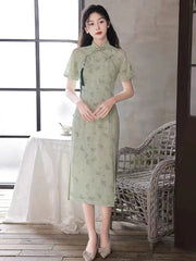 Girls Republic Of China Style Retro Long Elegant Dress