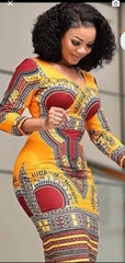 Elegant African Women Dress