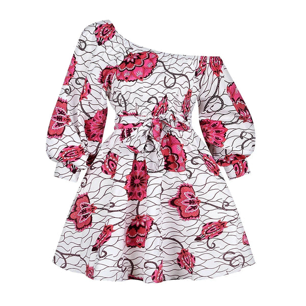 Fashion Women Summer Sexy Shoulder Dress 1