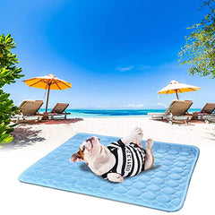 Dog Lover Pet Summer Cooling Mat – Keep Pets Cool and Comfortable"
