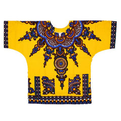 New fashion design African traditional printed 100% cotton Dashiki T-shirts for unisex
