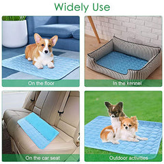 Dog Lover Pet Summer Cooling Mat – Keep Pets Cool and Comfortable"