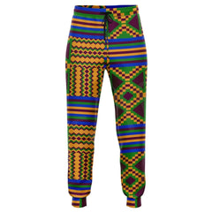 Tessffel Africa Native Tribal Culture Pattern Kente Retro 3DPrint Men/Women Harajuku Jogger Autumn Pants Sweatpants Trousers A1