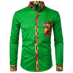 Men Casual Embroidered Design Shirt in a stylish, breathable fabric with intricate embroidery, perfect for casual and semi-formal occasions