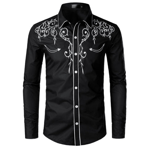 Men Casual Embroidered Design Shirt – Stylish and Comfortable Fashion for Any Occasion  This improves search engine visibility while accurately describing the image