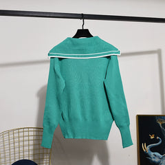 Grain Original ◆ Preppy Style Knitting Suit Female 2022 New Arrival Autumn Leisure Fashion Pants Two-piece Set