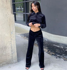 Fashion Sportswear 2 Pieces Suit Women's Clothing Tracksuit 2 Piece Set Women