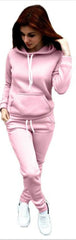 Winter 2019 Women 2 Piece Clothes Sweater Suit Sportswear=