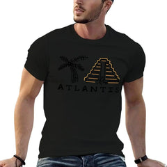 Atlantis in the Bahamas T-Shirt heavyweights Short sleeve tee essential t shirt plus size clothes Men's clothing