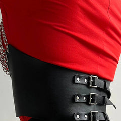 Fashion Belt Female Street Style corset Chain Tassels Belt Adjustable casual wild Decorative Belt Gothic Clothing Accessories