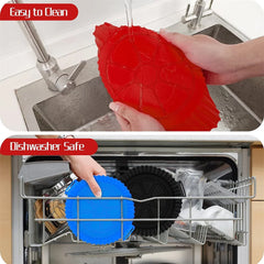 Reusable Silicon Air Fryer Liners Food Safe Non Stick Air Fryer Basket