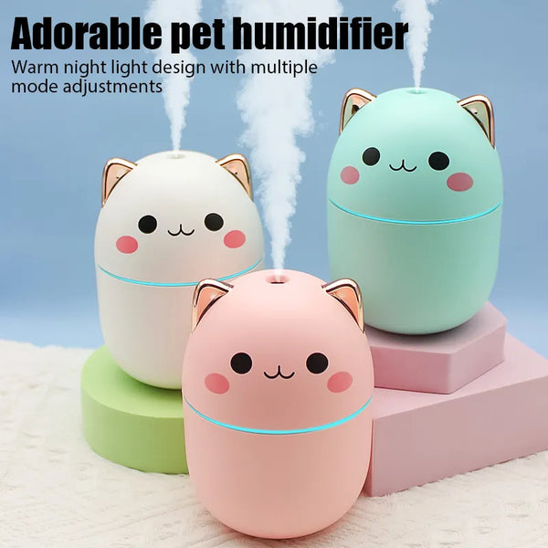 Pet Humidifier Aroma Diffuser Purifier Cool Mist Night Light Designs