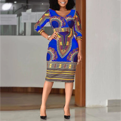 Elegant African Women Dress