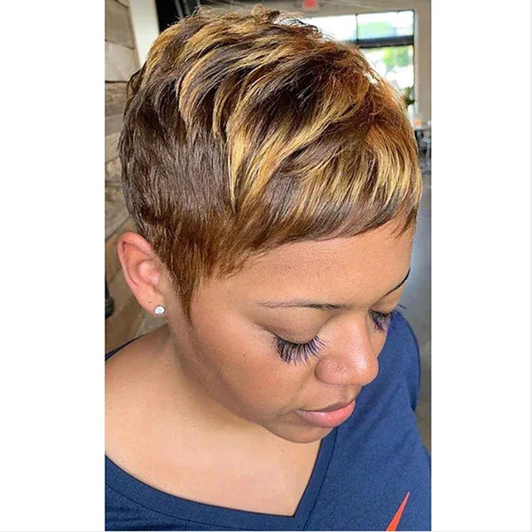Short Pixie Cut Wig