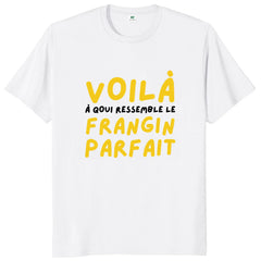 Funny French Sayings Humor Gifts Men Clothing Summer Casual 100% Cotton T Shirts This Is What The Perfect Brother T-shirt