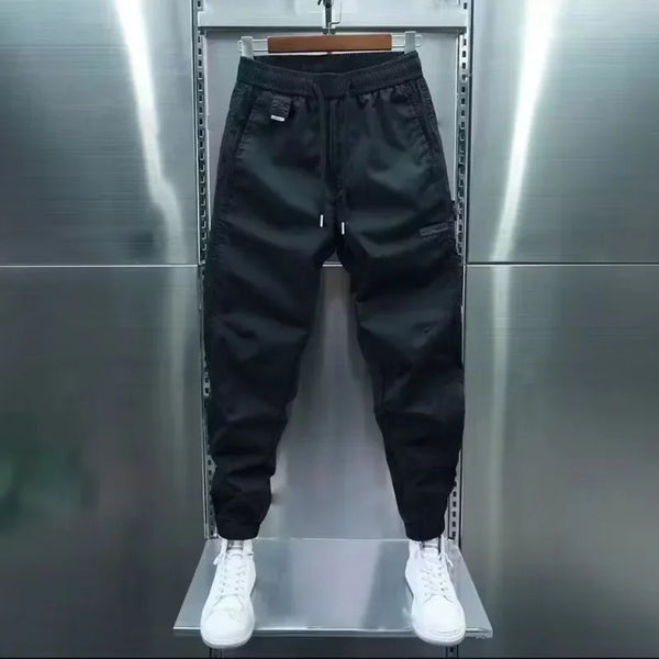 Trendy Casual Men's Versatile Cropped Sweatpants Loose Fit Comfortable Spring Autumn Season