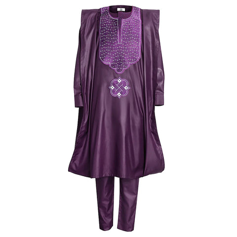 H&D New African Traditional Wear Formal Attire Bazin Riche Dashiki Outfits Shirt Pants Robe Suit African clothes for men
