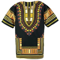 Dashiki African Traditional Clothing Men Women Unisex Fashion Loose Fit African Ethnic T-shirt For Men Pullover Breathable Tee