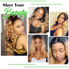 Brazilian kinky curly hair bundles with frontal for a natural curly look