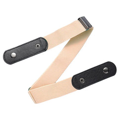 Buckle-Free Waist Belt, No Buckle Stretch Elastic Waist Belt For Women/Men