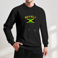 Wash Belly Jamaica Slang Funny Jamaican Phrase Pullover Hoodie men's winter sweater men clothing men's coat japanese hoodie