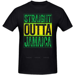 Jamaican Black Girls Jamaica Flag Hair Womens Tee Tops Round Neck Short-Sleeve Fashion Tshirt Clothing Casual Basic T-shirts