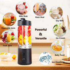 Mini Portable Electric Juicer Blender for fresh smoothies and shakes