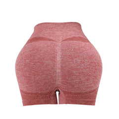 Women Yoga High Waist Workout Shorts Butt Lift Fitness Ladies Yoga Gym Running Short Pants Sportswear