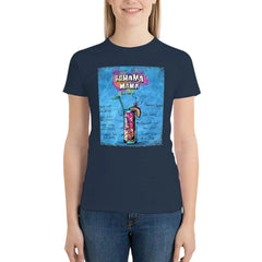Bahama Mama Cocktail Recipe T-Shirt Aesthetic clothing plus size tops tees female fashion woman blouse 2024