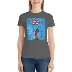 Bahama Mama Cocktail Recipe T-Shirt Aesthetic clothing plus size tops tees female fashion woman blouse 2024