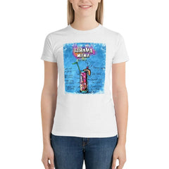 Bahama Mama Cocktail Recipe T-Shirt Aesthetic clothing plus size tops tees female fashion woman blouse 2024
