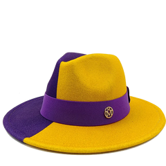 Low price wholesale Fedora hats men's and women's jazz hats red and white new tie dyed Fedora hats autumn classic hats sombrero