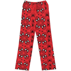 Hello Kitty Spider-man Cotton Loose Ladies Pajama Pants Cartoon Sleep Wear