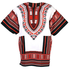 Dashiki African Traditional Clothing Men Women Unisex Fashion Loose Fit African Ethnic T-shirt For Men Pullover Breathable Tee