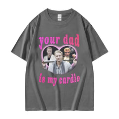 The Original Dilf Carlisle Cullen - Twilight Oversized T Shirts Summer Men Clothing Cotton Streetwear European Size Tops T-shirt