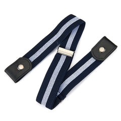 Buckle-Free Waist Belt, No Buckle Stretch Elastic Waist Belt For Women/Men