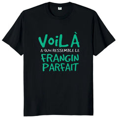 Funny French Sayings Humor Gifts Men Clothing Summer Casual 100% Cotton T Shirts This Is What The Perfect Brother T-shirt