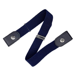 Buckle-Free Waist Belt, No Buckle Stretch Elastic Waist Belt For Women/Men
