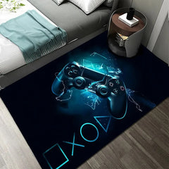 Let The Game Begin Multiplayer Game Console Floor Mat