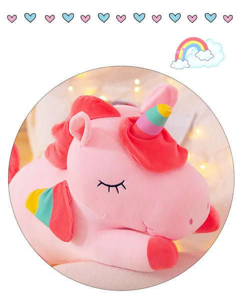 Huggable Unicorn Plush Toy Dolls For Birthday ,Baby Shower Gifts