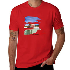 Pig Beach Bahamas Decal T-Shirt anime stuff custom t shirt oversized graphic tee clothing for men