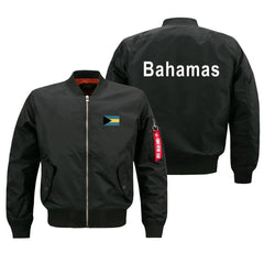 Funny Bahamas Military Flight Aviation Men Ma1 Bomber Jacket Outdoor Windproof Man Baseball Coats men clothing