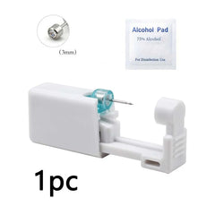 1pc Disposable Ear Piercer with Ear Stud-Aseptic Ear Piercing Gun Set-Painless Gun Piercing