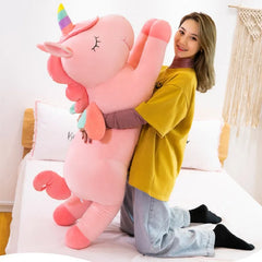 Huggable Unicorn Plush Toy Dolls For Birthday ,Baby Shower Gifts